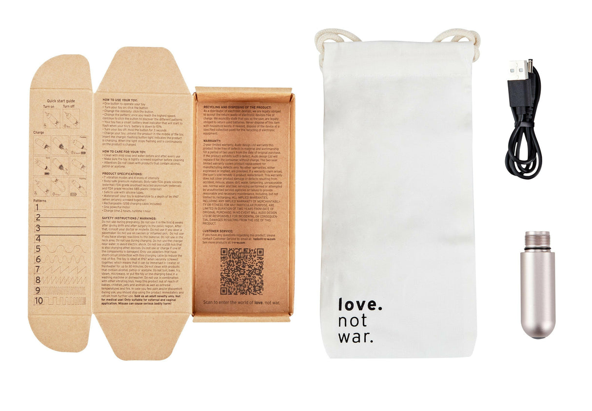 power of love battery base with box and accessories