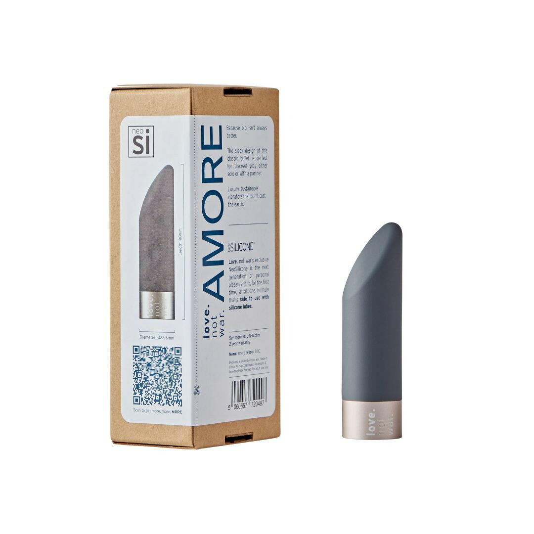 AMORE - Bullet Vibrator Head for Everyday External Pleasure  Love Not War