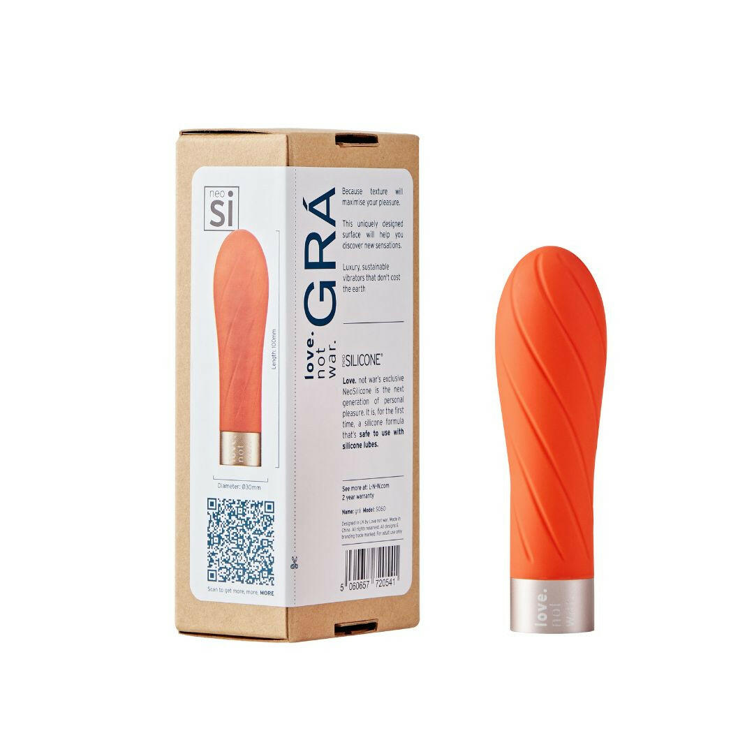 GR - Internal Vibrator Head for Full, Enveloping Sensation Love Not War GR - Internal Vibrator Head for Full, Enveloping Sensation Love Not War
