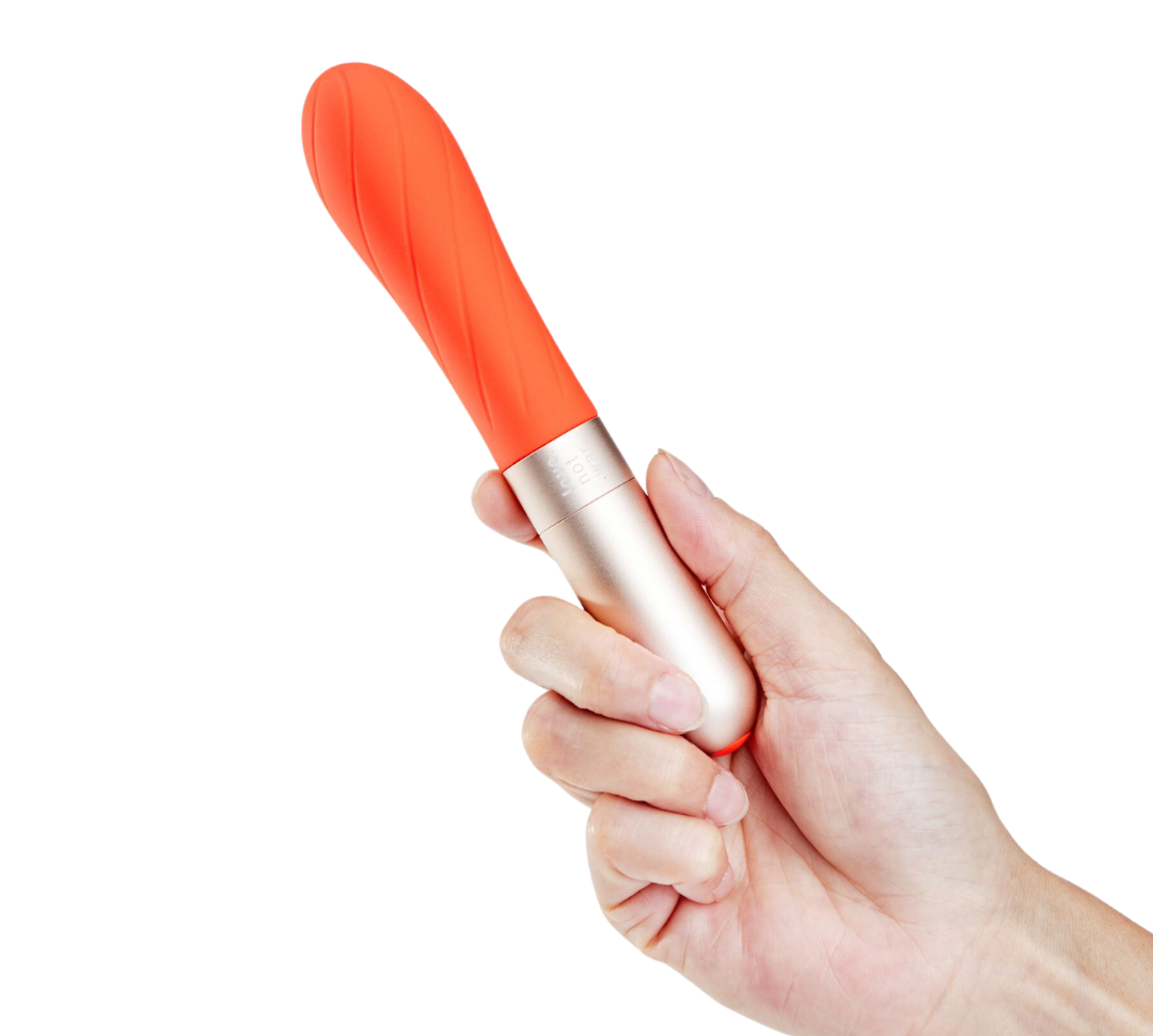 Hand holding Gra vibrator