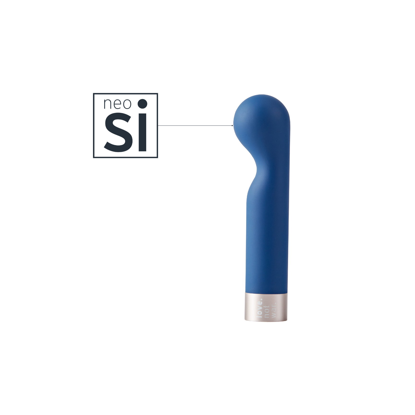 KAMA - GSpot Vibrator Head for Curved Internal Exploration  Love Not War