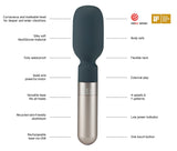 Koi - Quiet Wand Vibrator for Clitoral Stimulation - Love Not War