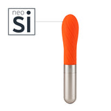 Gra Vibrator in orange with Neosilicone logo