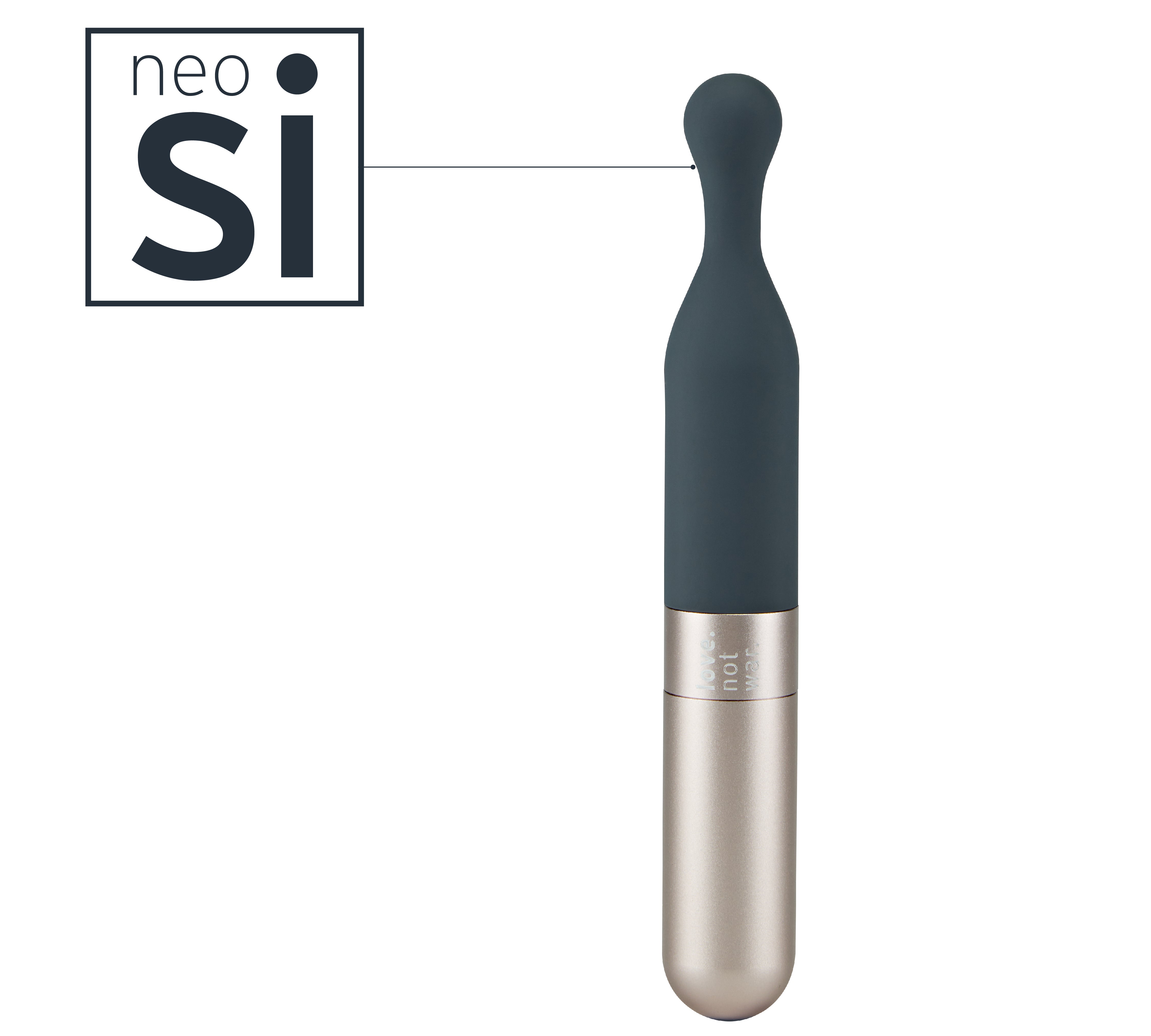 Miele point vibrator with neosilicone logo